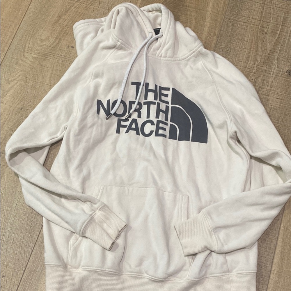 The North Face Men's Cream Hoodie